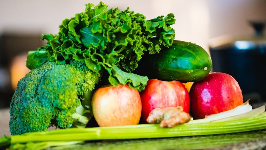 Making that green juices.
